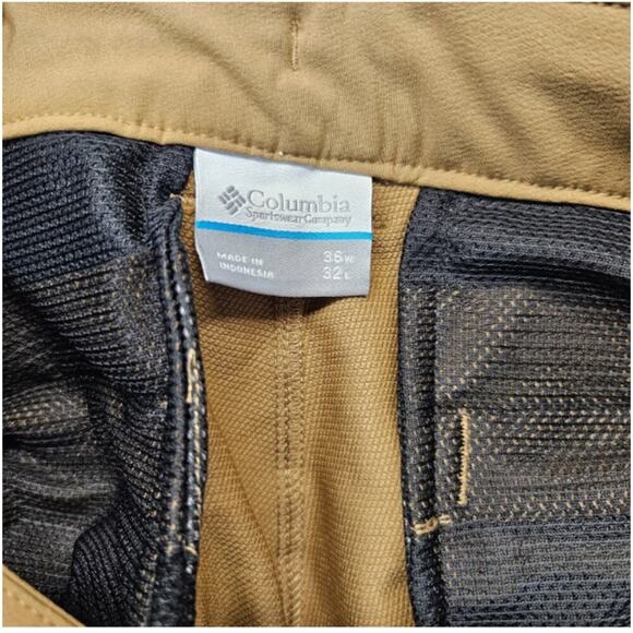 Columbia Men's Brown Omni-Shield Shade Landroamer Pants Size 42 - Picture 5 of 12